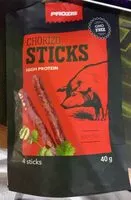 Mängden socker i Chorizo sticks