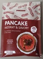 Mängden socker i Pancakes instantané salés