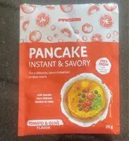 Mängden socker i Pancake instant & savory tomato olive