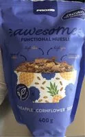 Mängden socker i Awesome functional muesli