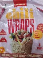 Mängden socker i Chili wraps