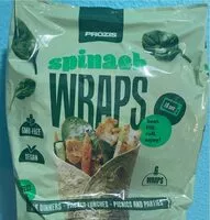 Mängden socker i Spinach Wraps