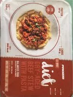 Mängden socker i Beef with pasta