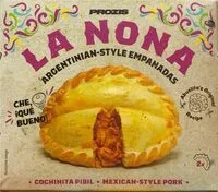 Mängden socker i Empanadilla argentina cochinita pibil