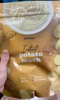 Mängden socker i Instant potato mash