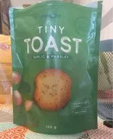 Mängden socker i Tiny toast garlic Prozis