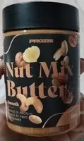 Mängden socker i Nut mix butter