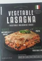 Mängden socker i Vegetable lasagna