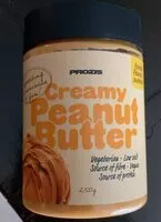 Mängden socker i Creamy peanut butter