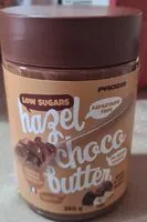 Mängden socker i Hazel choco butter