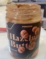 Mängden socker i Hazelnuy butter