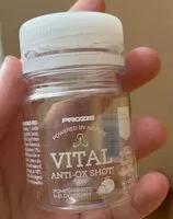 Mängden socker i VITAL ANTI-OX SHOT