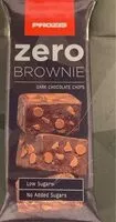 Mängden socker i Zero brownie Pépites de chocolat noir