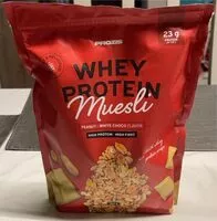 Mängden socker i Whey protein MUESLI