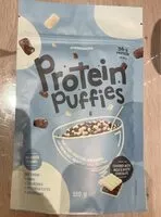 Mängden socker i protein puffies