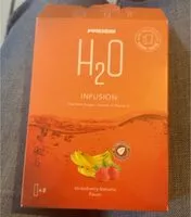 Mängden socker i H20 Infusions banane fraise