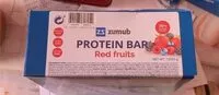 Mängden socker i Protein bar red fruits