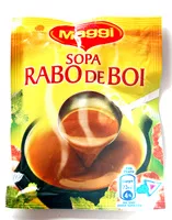 Mängden socker i Sopa Rabo de Boi