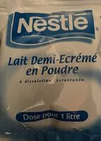 Mängden socker i Nestle lait demi ecreme