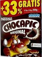 Mängden socker i CHOCAPIC céréales petit déjeuner