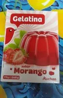 Mängden socker i Gelatina sabor Morango