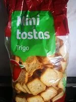 Mängden socker i Mini tostas de trigo