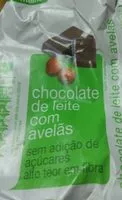 Mängden socker i Chocolate con leche con avellanas