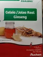Mängden socker i Jalea real/ ginseng