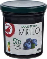 Mängden socker i Confiture extra myrtilles