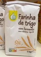 Mängden socker i Farinha de trigo