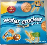 Mängden socker i Bolacha água e sal integral -40% sal