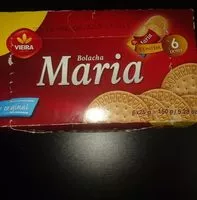 Mängden socker i Bolacha Maria