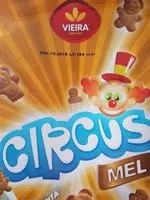 Mängden socker i Circus miel