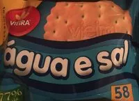 Mängden socker i Crackers whater & salt