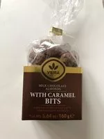 Mängden socker i Amandes chocolat caramel