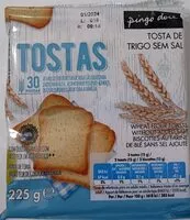 Mängden socker i Tostas (Sem Sal)