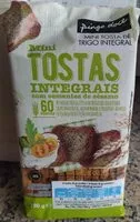 Mängden socker i Mini tosta de trigo integral