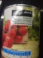 Mängden socker i Tomate pelado inteiro