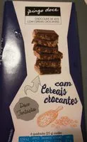 Mängden socker i Chocolat au lait avec des cereales croquantes