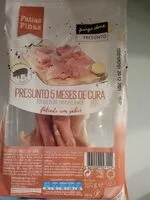 Mängden socker i Presunto, Presunto 5 Meses de Cura
