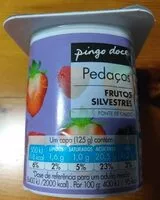 Mängden socker i Yogur frutos silvestres