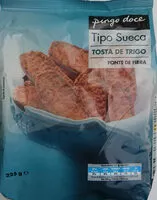 Mängden socker i Tosta de trigo tipo sueca