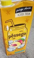 Mängden socker i Iced tea pêssego