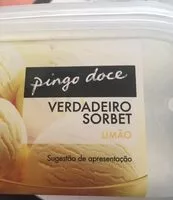 Mängden socker i Sorbet citron