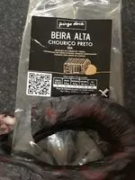 Mängden socker i Beira Alta Chouriço Preto Seia
