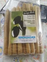 Mängden socker i Gressinos com azeitonas pretas