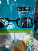 Mängden socker i Gomamix