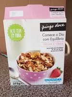 Mängden socker i Fruta e fibra