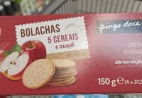 Mängden socker i Bolachas 5 Cereais e maçã