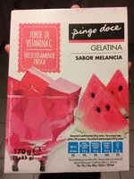 Mängden socker i Gelatina De Melancia Marca Pingo Doce Portugal